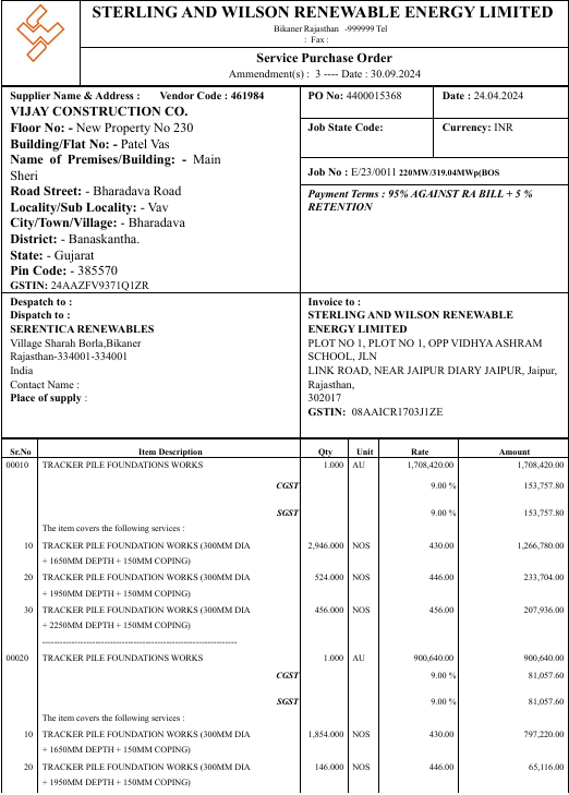 Vijay Construction Piling